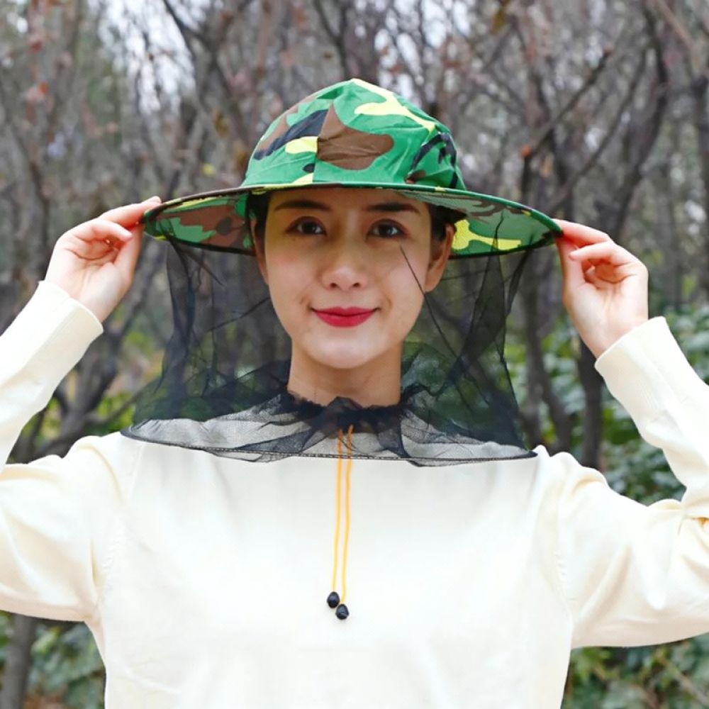 Agriculture Farming Hats - Chapéu de proteção para apicultura, com